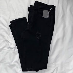 Ripped Skinny/Slim Jeans (Denim)